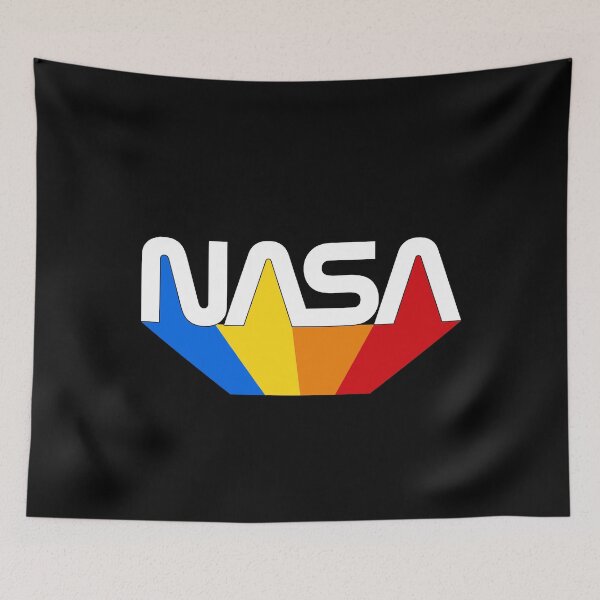 Item preview, Nerdy Vintage NASA Worm Space Science Teacher White with Color designed and sold by MathWare MathClips.