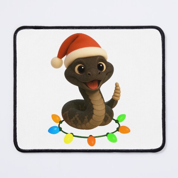 Item preview, Christmas Arizona Black Rattlesnake designed and sold by Sillytoe.