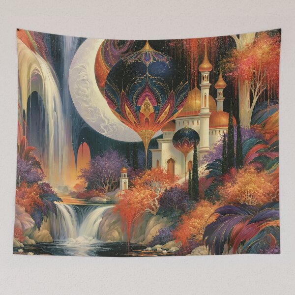 Item preview, Celestial Palace of the Crescent Moon designed and sold by bloorose.