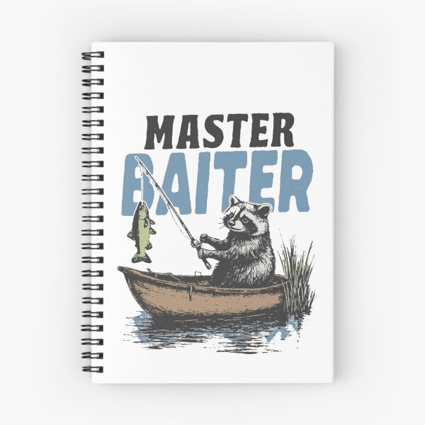 Item preview, Master Baiter Funny Fishing Raccoon  designed and sold by Gbriel3.
