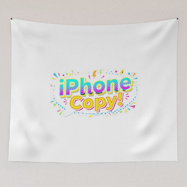 Item preview, iPhone Copy Beats - Y2K Music & Tech Streetwear designed and sold by t-shirt studio.