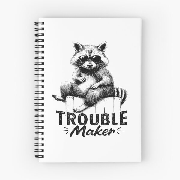Item preview, Cool Raccoon Trouble Maker designed and sold by Steele-Art.