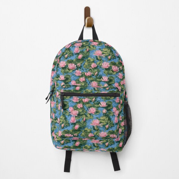 Item preview, Claude Monet lake flowers painting pattern | style-alike designed and sold by camisariasj.