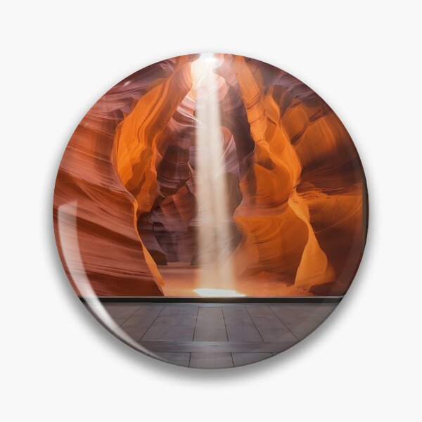Item preview, Hanok Window to the World: Antelope Canyon Light Beams & Red Sandstone | Fine Art Print designed and sold by SOOstudio73.