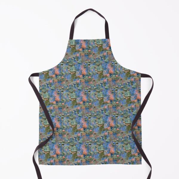 Item preview, Claude Monet impressionist lake painting pattern | style-alike designed and sold by camisariasj.