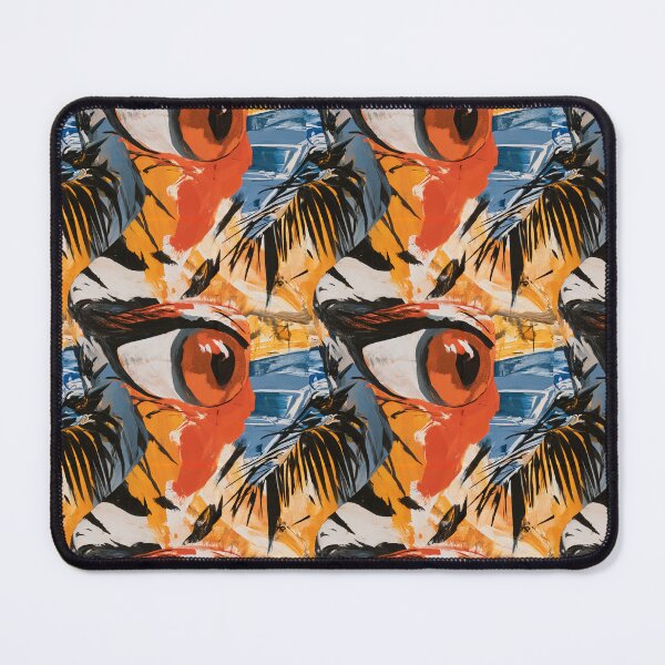 Item preview, David Salle painting pattern | style-alike designed and sold by camisariasj.