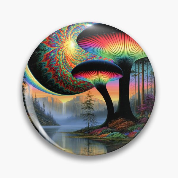 Item preview, Psychedelic Haven of the Cosmic Portal designed and sold by bloorose.