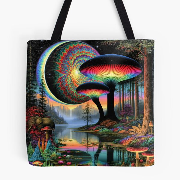 Item preview, Psychedelic Haven of the Cosmic Portal designed and sold by bloorose.