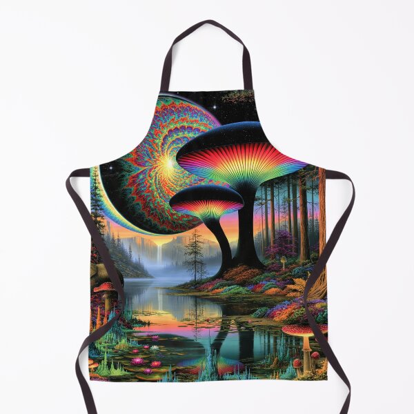 Item preview, Psychedelic Haven of the Cosmic Portal designed and sold by bloorose.