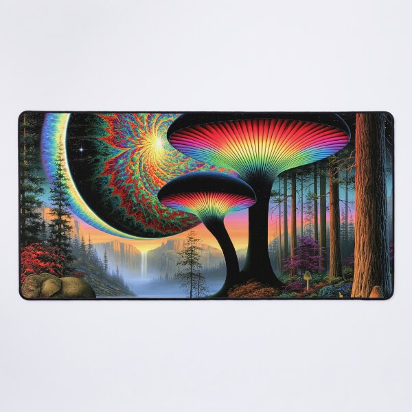 Item preview, Psychedelic Haven of the Cosmic Portal designed and sold by bloorose.