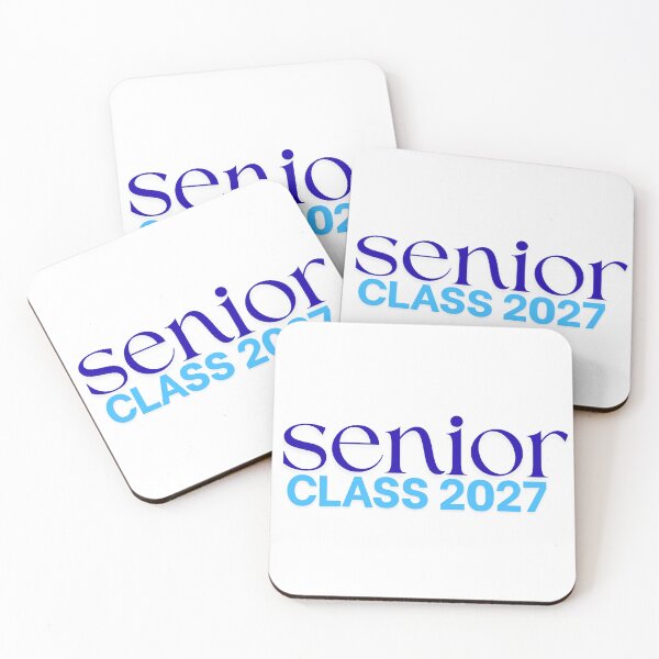 Item preview, Senior Class of 2027 Blue Typography Design designed and sold by VibranPalette.