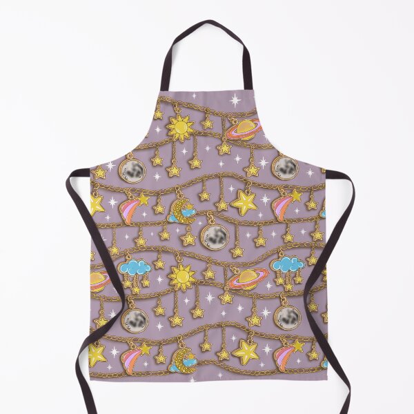Item preview, Celestial Charms – Cosmic Stars, Moon & Planets Seamless Pattern designed and sold by Taçiana Estrela.
