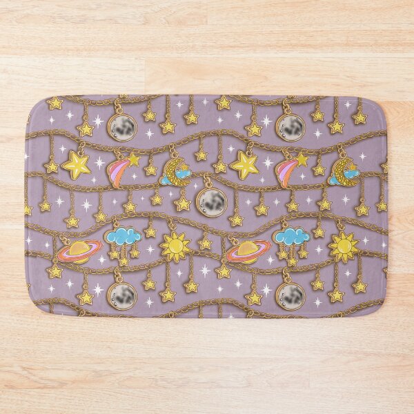 Item preview, Celestial Charms – Cosmic Stars, Moon & Planets Seamless Pattern designed and sold by Taçiana  Estrela.
