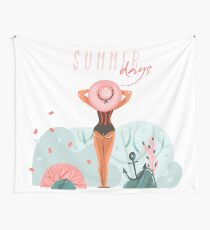 Summer days Wall Tapestry