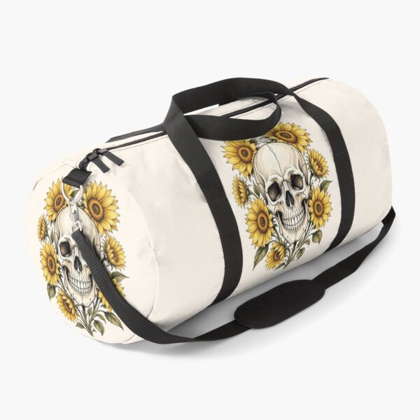 Item preview, Sunflower Skull Gothic Floral Design designed and sold by SweetLilith.