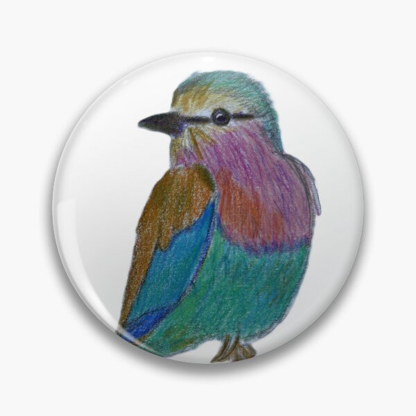 Item preview, Lilac-breasted Roller designed and sold by woodland-towers.