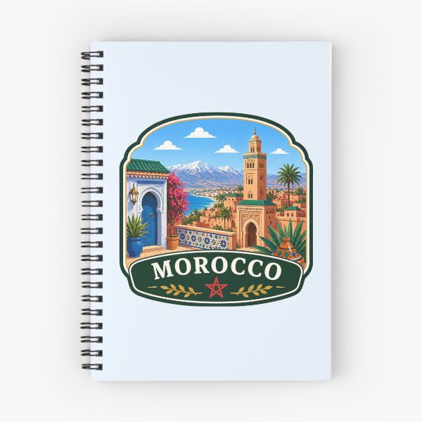 Item preview, Morocco - Marrakech Medina & Atlas Mountains designed and sold by Myra365Art.