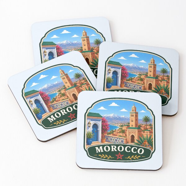 Item preview, Morocco - Marrakech Medina & Atlas Mountains designed and sold by Myra365Art.