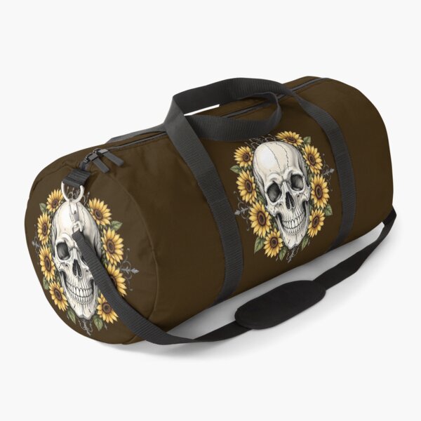 Item preview, Sunflower Skull Gothic Floral Design designed and sold by SweetLilith.
