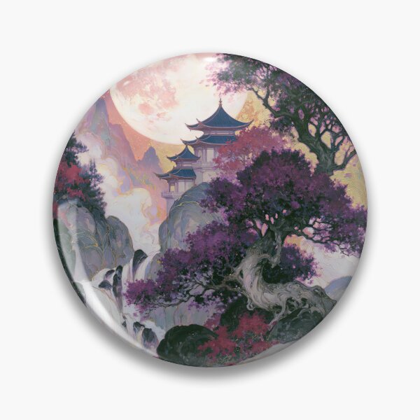 Item preview, Celestial Realm of the Amethyst Moon designed and sold by bloorose.