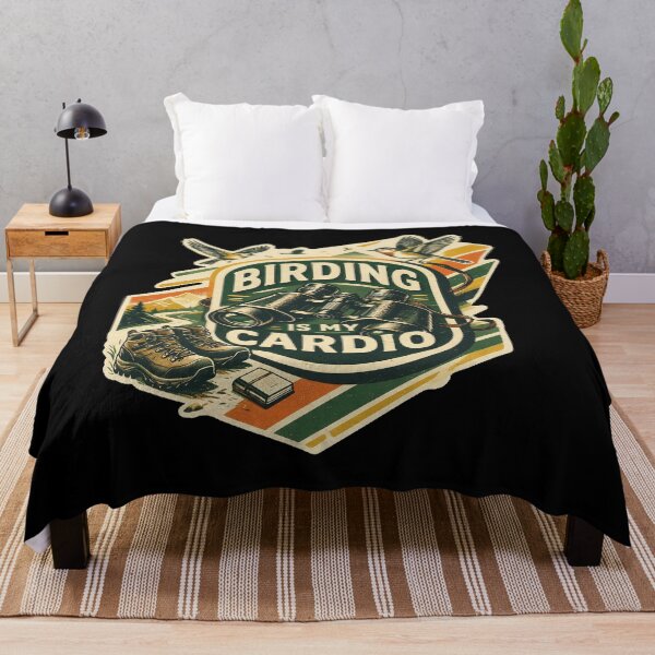 Item preview, Birding Is My Cardio Funny Birdwatching Outdoor Design designed and sold by limos.