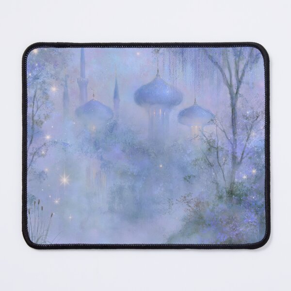 Item preview, Whispering Citadel in Periwinkle Mist designed and sold by bloorose.