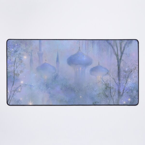 Item preview, Whispering Citadel in Periwinkle Mist designed and sold by bloorose.
