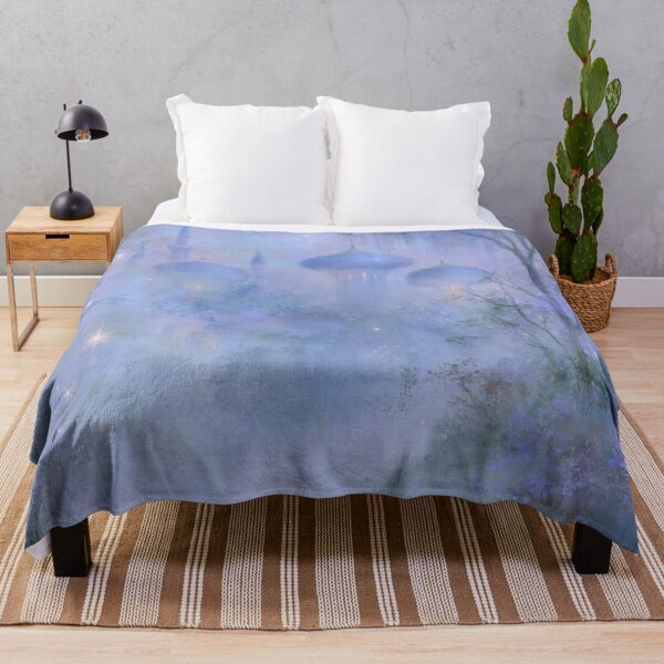 Item preview, Whispering Citadel in Periwinkle Mist designed and sold by bloorose.