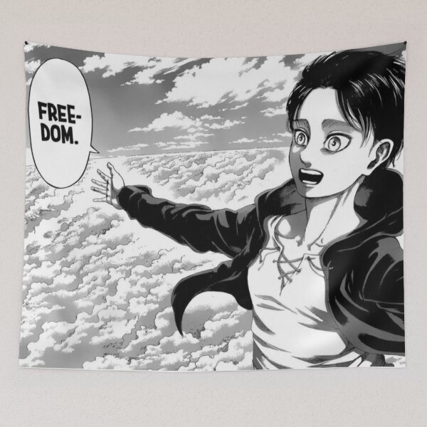Item preview, Freedom | Manga Art Print designed and sold by Voidatelierr.