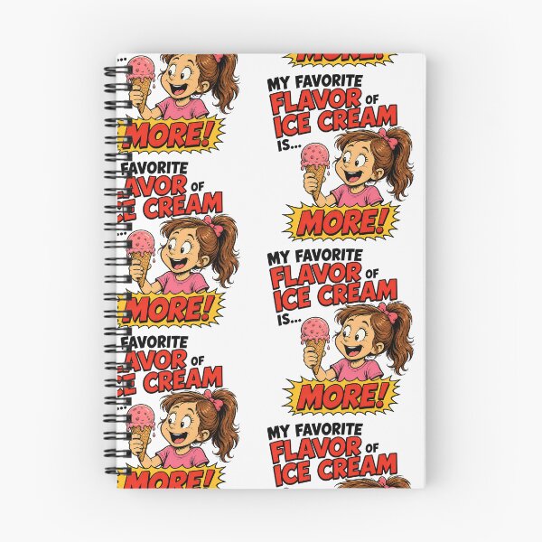 Item preview, Funny My Favorite Flavor of Ice Cream Is More Women’s Shirt designed and sold by Mad Axle Studios.
