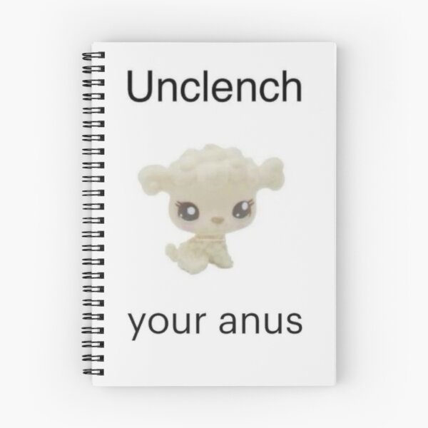 Item preview, Unclench your an*s funny meme cute plush design designed and sold by Voidatelierr.