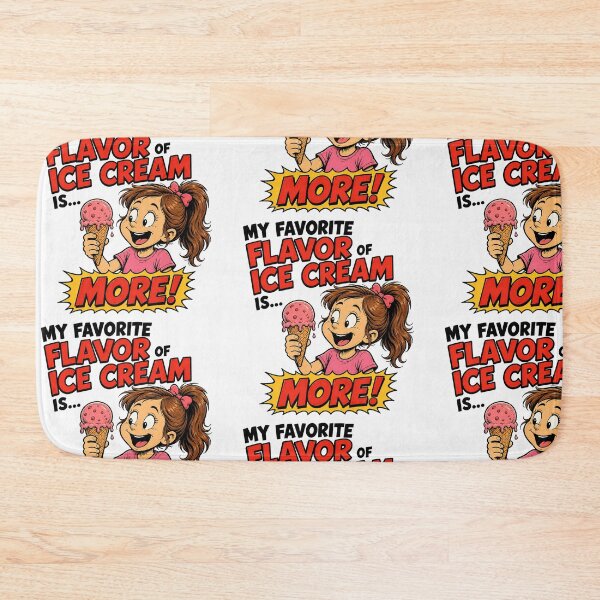 Item preview, Funny My Favorite Flavor of Ice Cream Is More Women’s Shirt designed and sold by Mad Axle Studios.