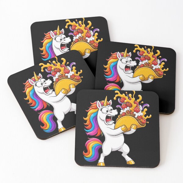 Item preview, Unhinged Unicorn Taco Catastrophe Funny Taco Lover designed and sold by BoyleDesignShop.