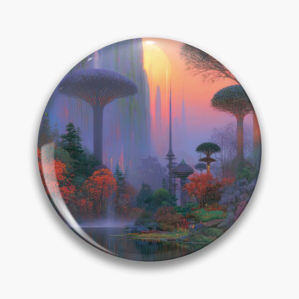 Item preview, Twilight Awakening in the Baobab Oasis designed and sold by bloorose.