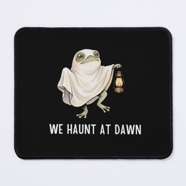 Item preview, We Haunt at Dawn – Cute Ghost Frog Halloween Lantern designed and sold by Gbriel3.