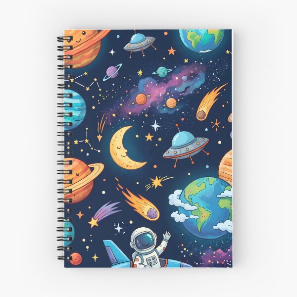 Item preview, Chile Cute Space Astronaut Rocket Galaxy Planet Pattern designed and sold by ART ATTACK ZONE.