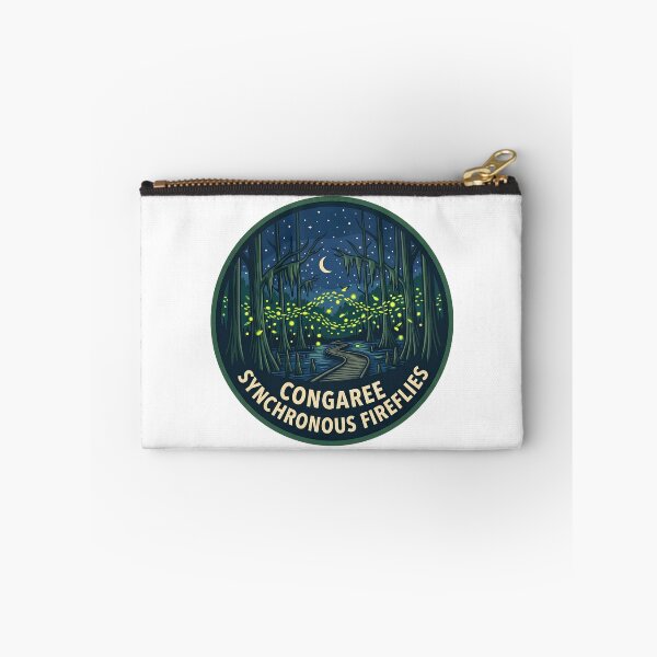 Item preview, Congaree National Park Synchronous Fireflies Glowing Night Boardwalk designed and sold by LittleArij.