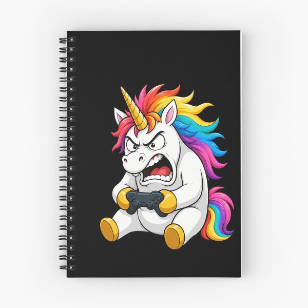 Item preview, Unhinged Unicorn Gamer Rage Funny Gaming Humor designed and sold by BoyleDesignShop.