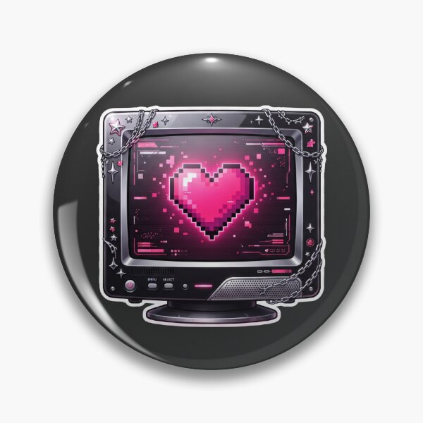 Item preview, System Love Retro Computer Y2K designed and sold by Darkshades.
