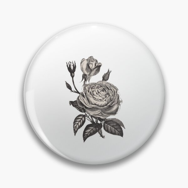 Item preview, Vintage Botanical Rose Illustration – Antique Gothic Floral  designed and sold by Gbriel3.