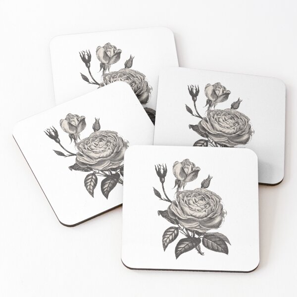 Item preview, Vintage Botanical Rose Illustration – Antique Gothic Floral  designed and sold by Gbriel3.