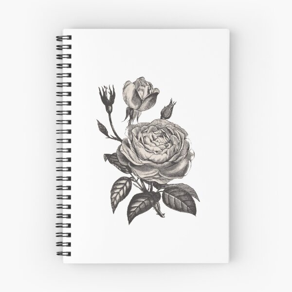 Item preview, Vintage Botanical Rose Illustration – Antique Gothic Floral designed and sold by Gbriel3.