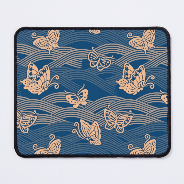 Item preview, Butterfly Wave (bluegold) designed and sold by Abyssal Wares.