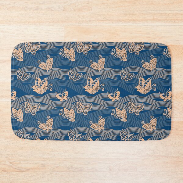 Item preview, Butterfly Wave (bluegold) designed and sold by Abyssal Wares.