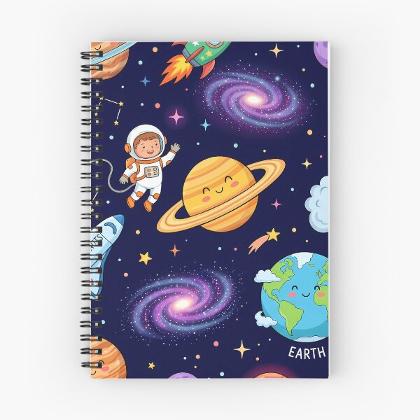 Item preview, Spain Cute Space Astronaut Rocket Galaxy Planet Pattern designed and sold by ART ATTACK ZONE.