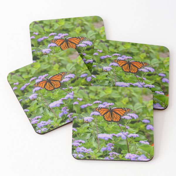 Item preview, Monarch Butterfly amongst Purple Flowers designed and sold by emilyxneill.