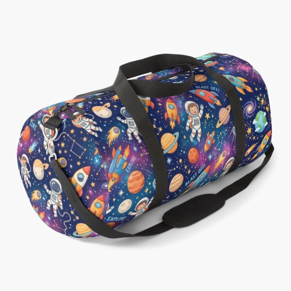Item preview, Italy Cute Space Astronaut Rocket Galaxy Planet Pattern designed and sold by ART ATTACK ZONE.