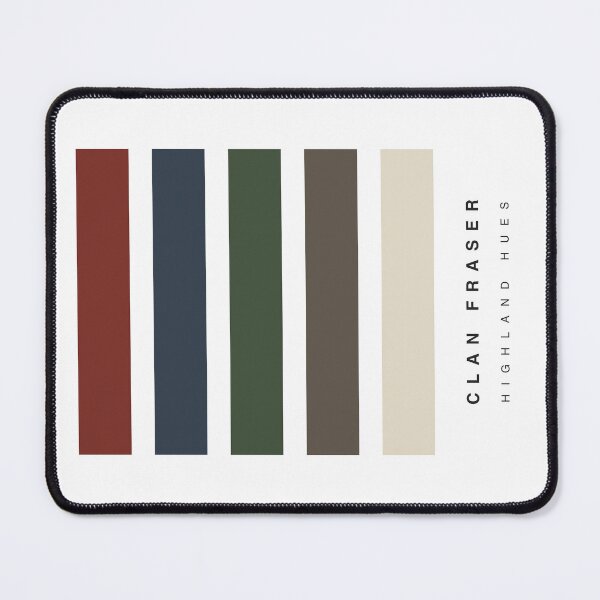 Item preview, ‘Clan Fraser’ Highland Hue Palette designed and sold by The Colourful Game.