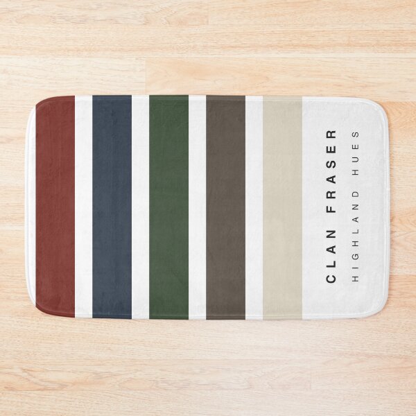 Item preview, ‘Clan Fraser’ Highland Hue Palette designed and sold by The Colourful Game.