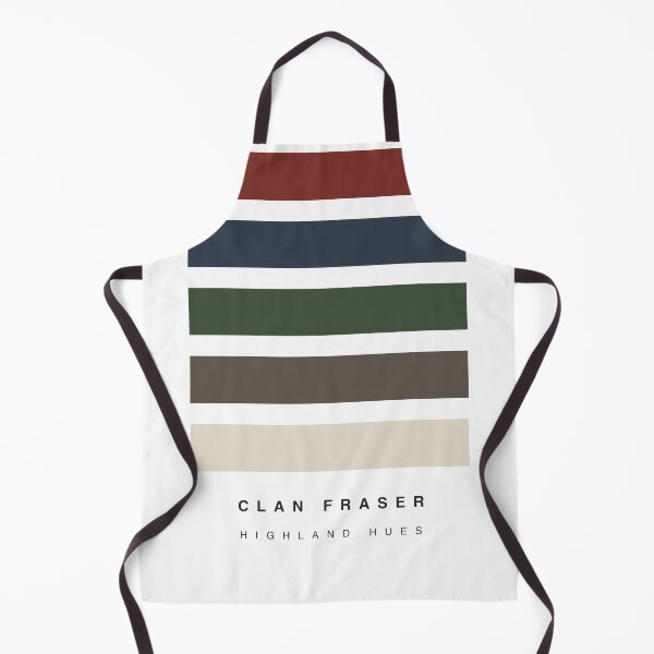 Item preview, ‘Clan Fraser’ Highland Hue Palette designed and sold by The Colourful Game.